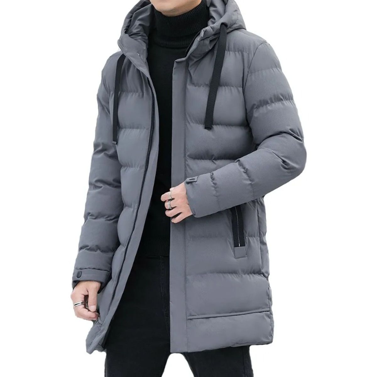 GIOIO - Abrigo Cálido De Invierno A Prueba De Viento Para Hombre