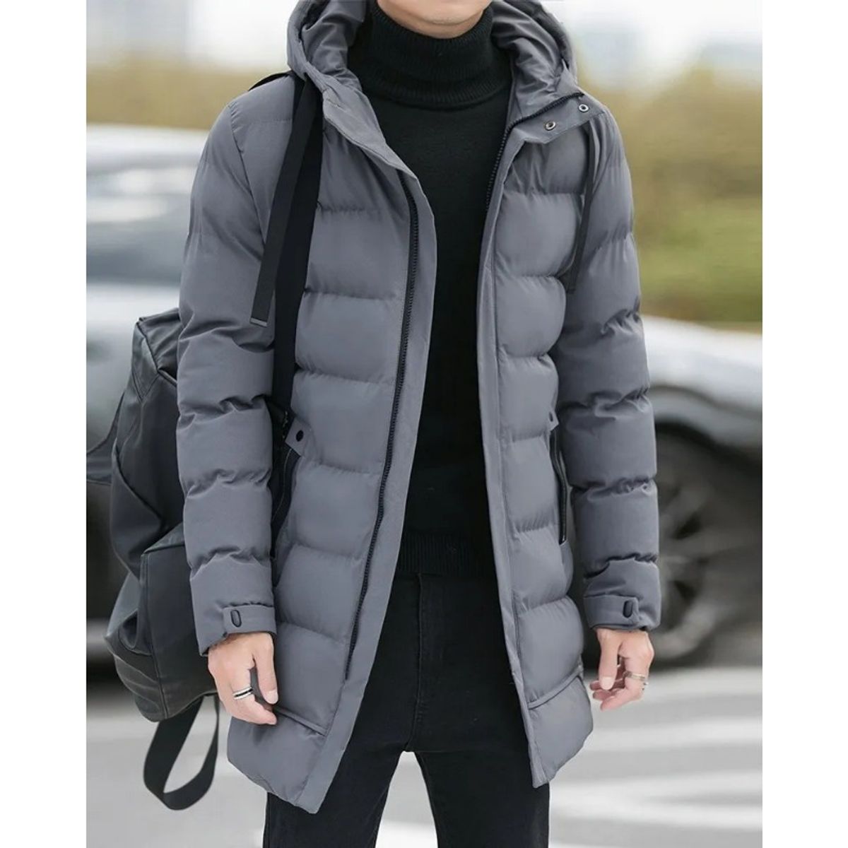 GIOIO - Abrigo Cálido De Invierno A Prueba De Viento Para Hombre