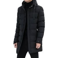 Abrigo Cálido De Invierno A Prueba De Viento Para Hombre