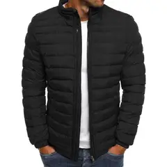 GIOIO - Chamarra Hombre Acolchada Tipo Puffer Capitonada