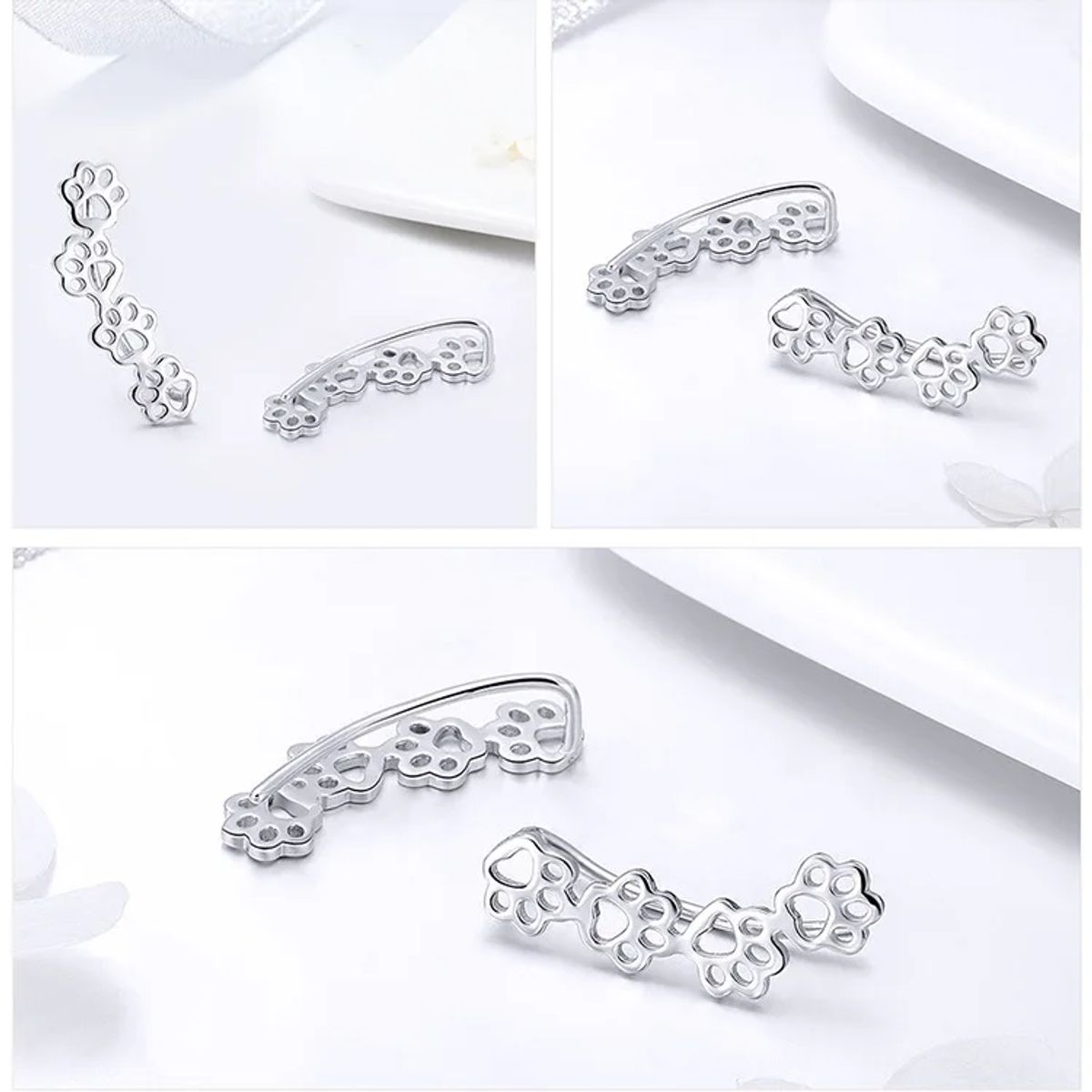 LK LUKSO - Aros en Plata 925 de Huellitas Perrito