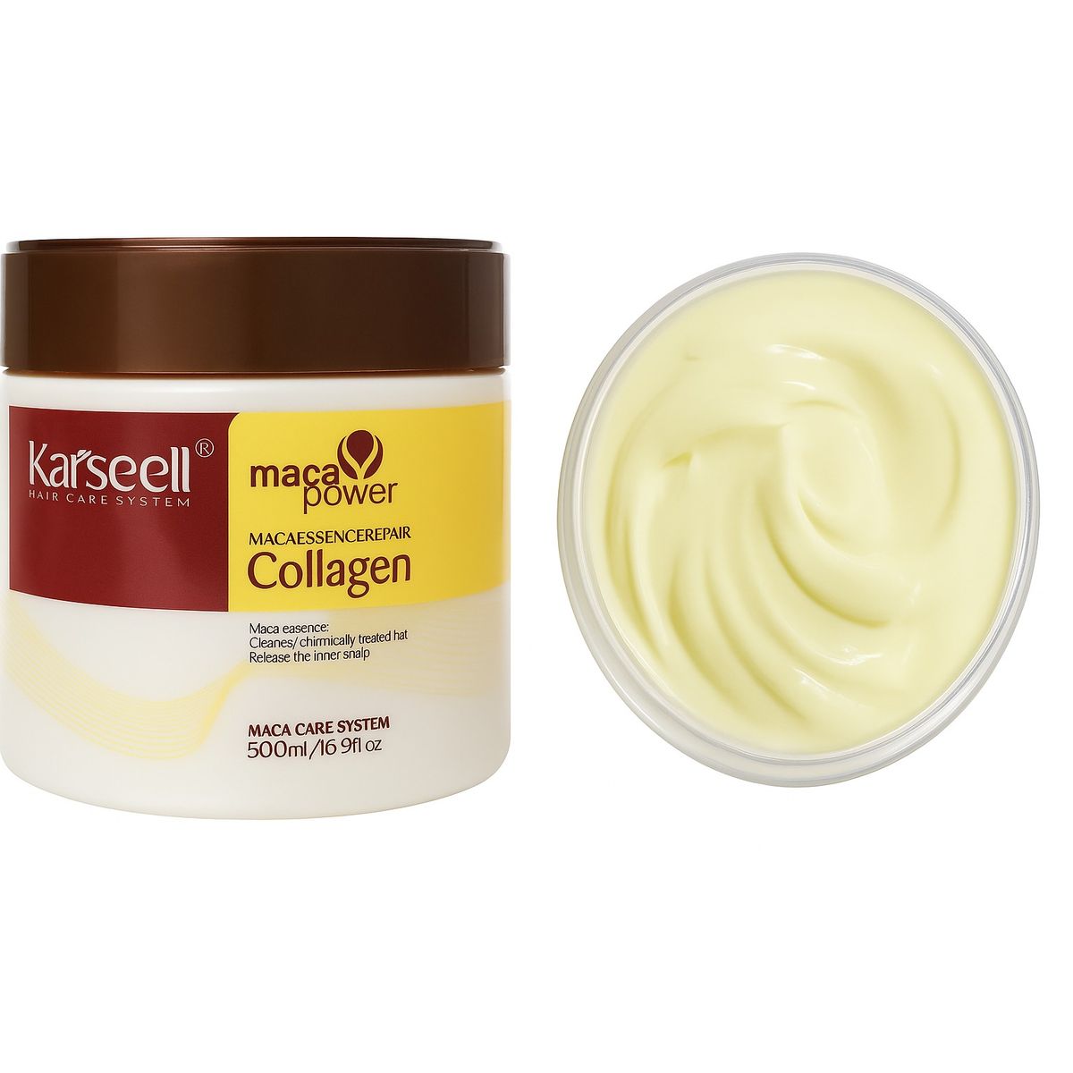 GENERICO - Mascarilla Capilar Karseell  con colageno 500 Ml