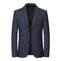 GIOIO - Saco Traje Blazer Hombre Casual Slim Fit Caballero Moda