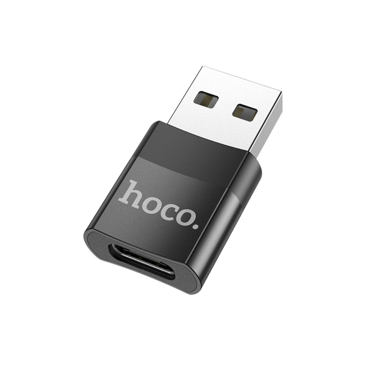 HOCO - Adaptador/otg Usb 2.0 A Usb Tipo C Hembra Color Negro UA17
