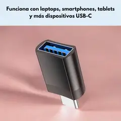HOCO - Adaptador Usb A Tipo C Usb 3.0 Hembra A Macho Ua17 Otg