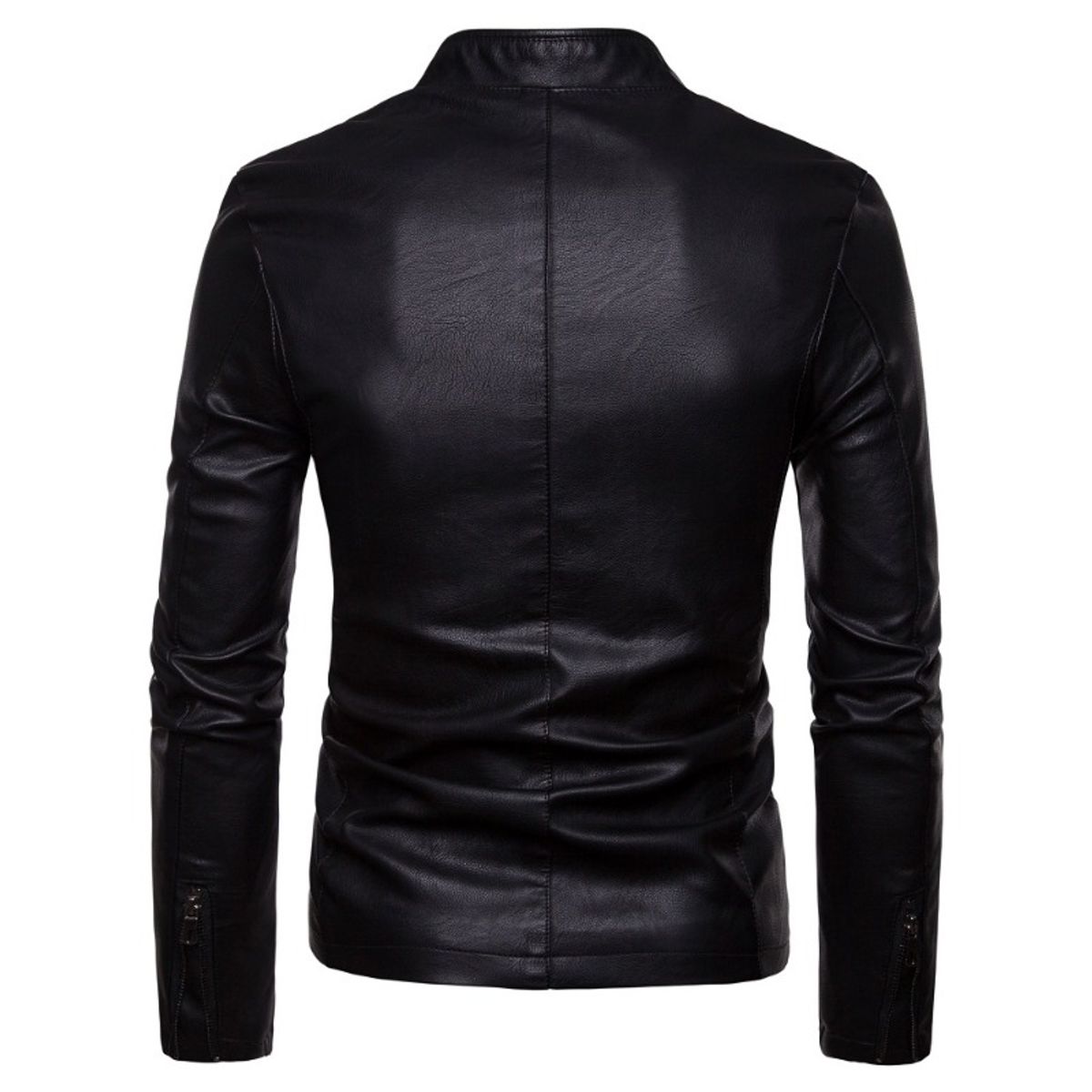 GIOIO - Chaqueta Hombre Corte Asiático Premium Cuello Alto Sintética Moderna​