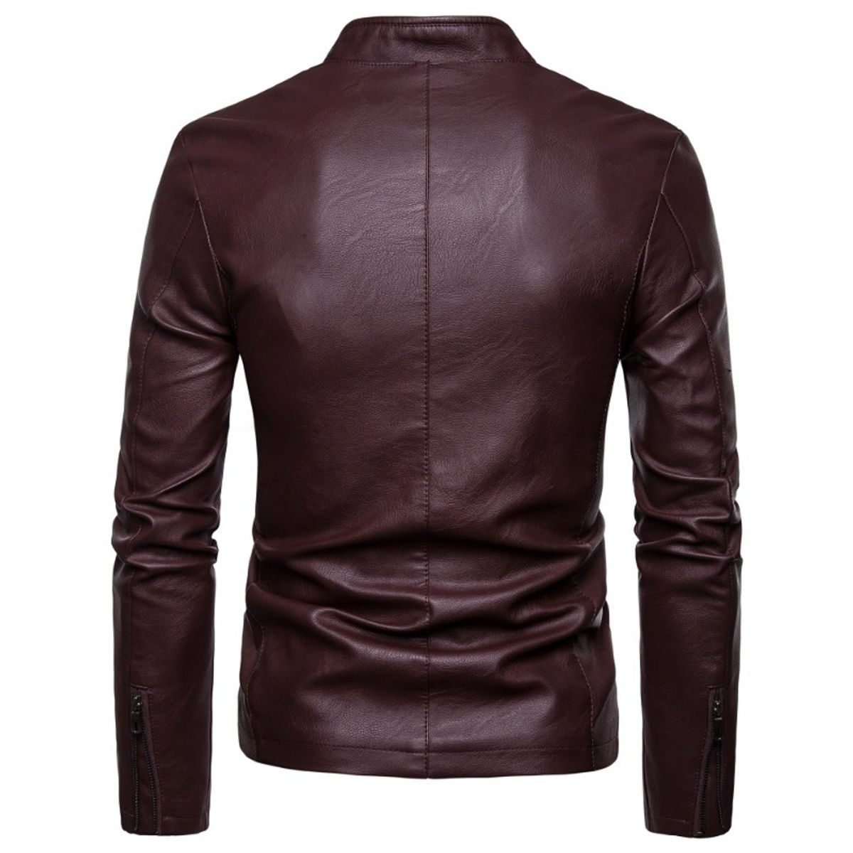 GIOIO - Chaqueta Hombre Corte Asiático Premium Cuello Alto Sintética Moderna​