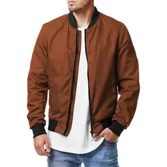 GIOIO - Chaqueta Bomber Hombre Urbana Moderna Cremallera Ligera​