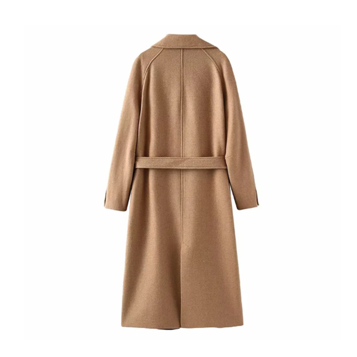 VELVET - Abrigo Largo Milano Camel