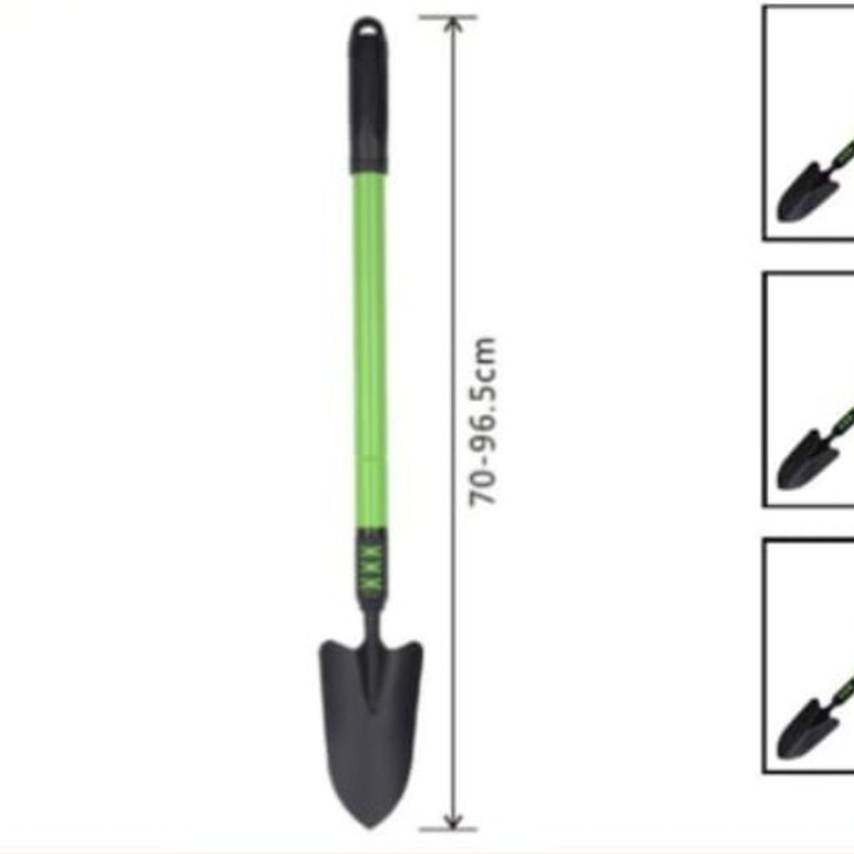 GENERICO - Pala Con Mango De Plastico 70 Cm Jardineria