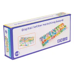 ABC - Juguetes Montessori de emparejamiento y conteo geométrico