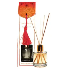 LA CASA DE LOS AROMAS - Difusor de varillas Zen Aromas 50ml Ámbar Oscuro y Lirio de Jengibre