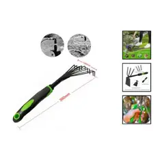 GENERICO - Rastrillo De Jardineria Acero Inoxidable 390mm