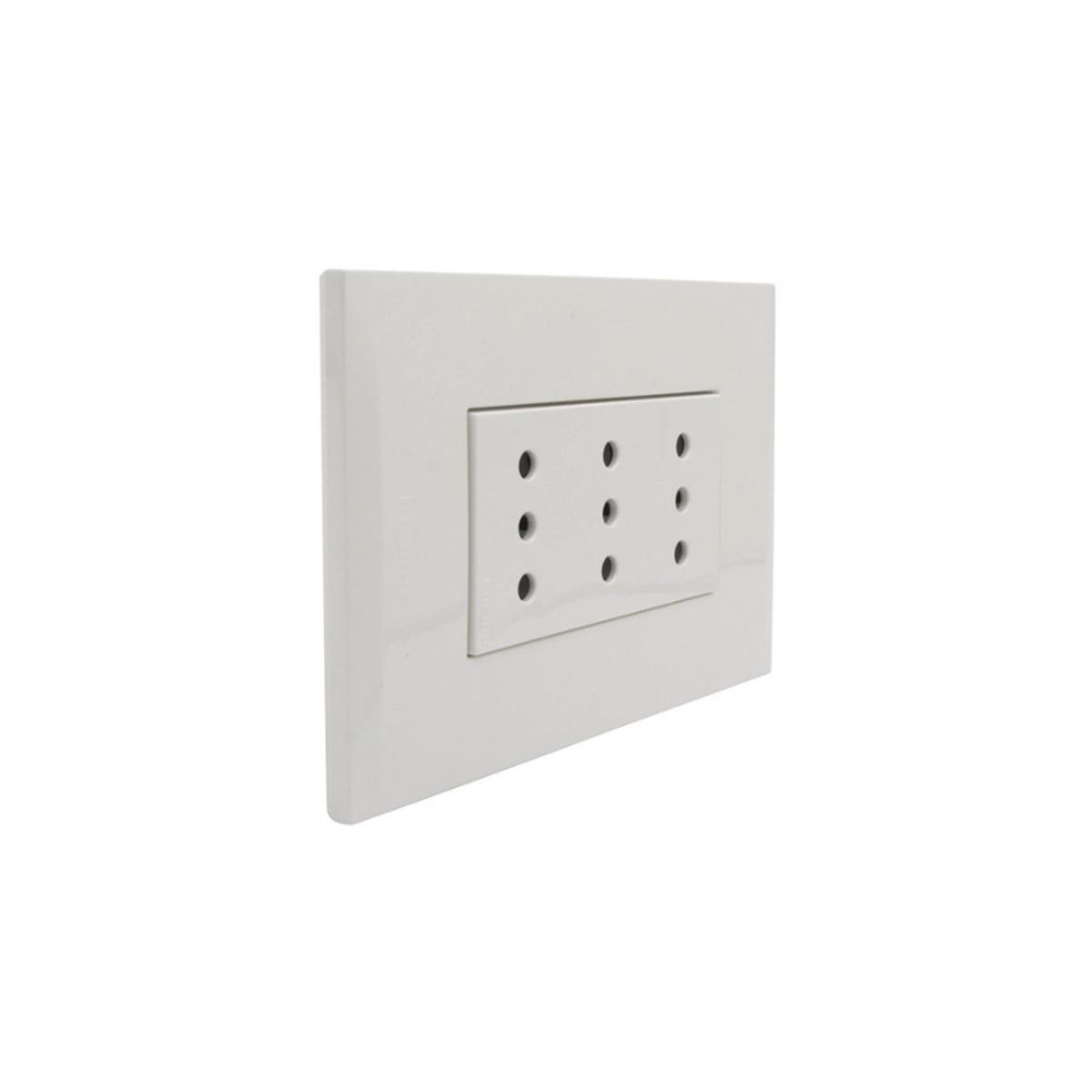 BTICINO - Enchufe Triple Bticino Nobile Blanco AF2113E3B Blanco