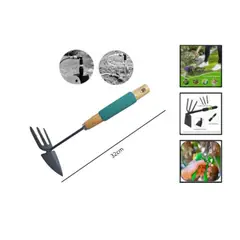 GENERICO - Azada De Jardineria De Doble Uso 32 Cm