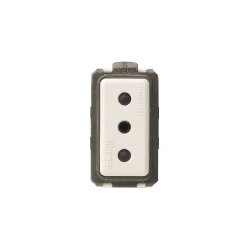 BTICINO - Modulo Enchufe Bticino Magic 5113P Blanco