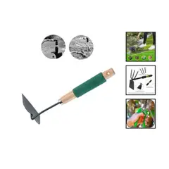 GENERICO - Azada De Jardineria Con Mango De Madera