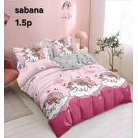 Juego de Sabanas Infantil 1.5 Plazas. 3 Piezas. Diseño Unicornio