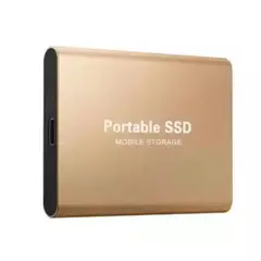 GENERICO - Memoria Externa 1 tb Disco Duro Externo USB Tipo C Dorado