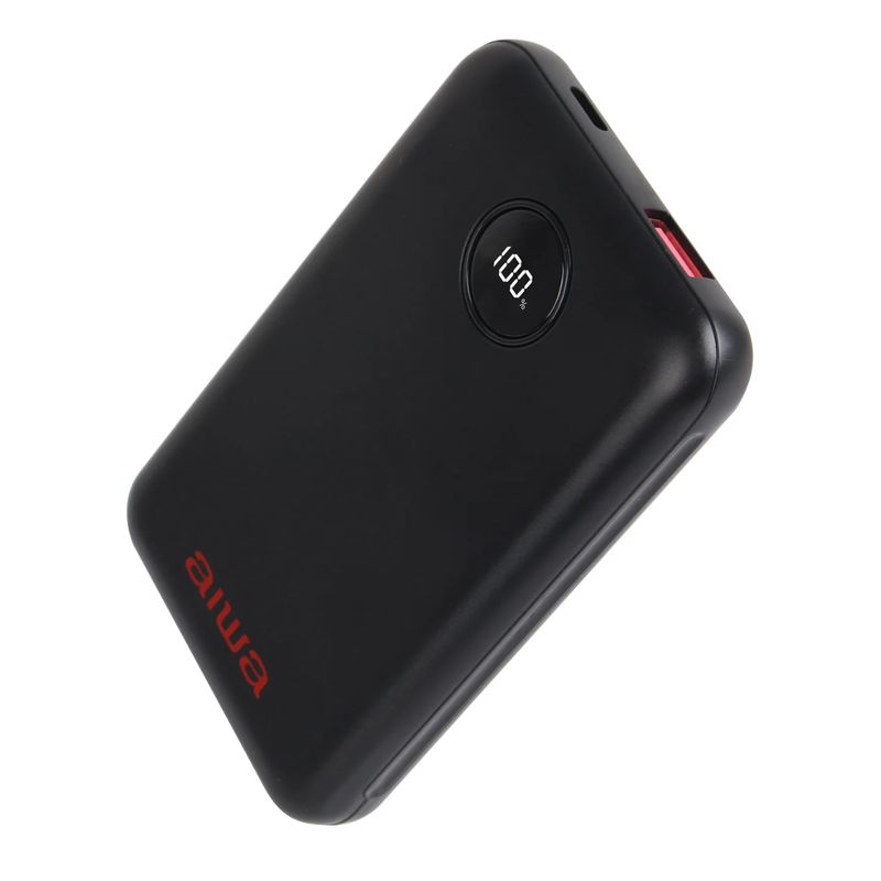 AIWA - Cargador Batería Externa Power Bank 10.000 mAh Aiwa Paw-300