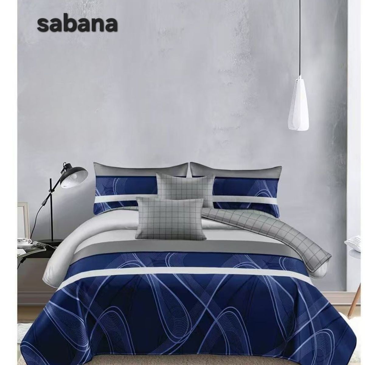 GENERICO - Juego de Sabanas  1.5 Plazas. 3 Piezas. Con Diseño