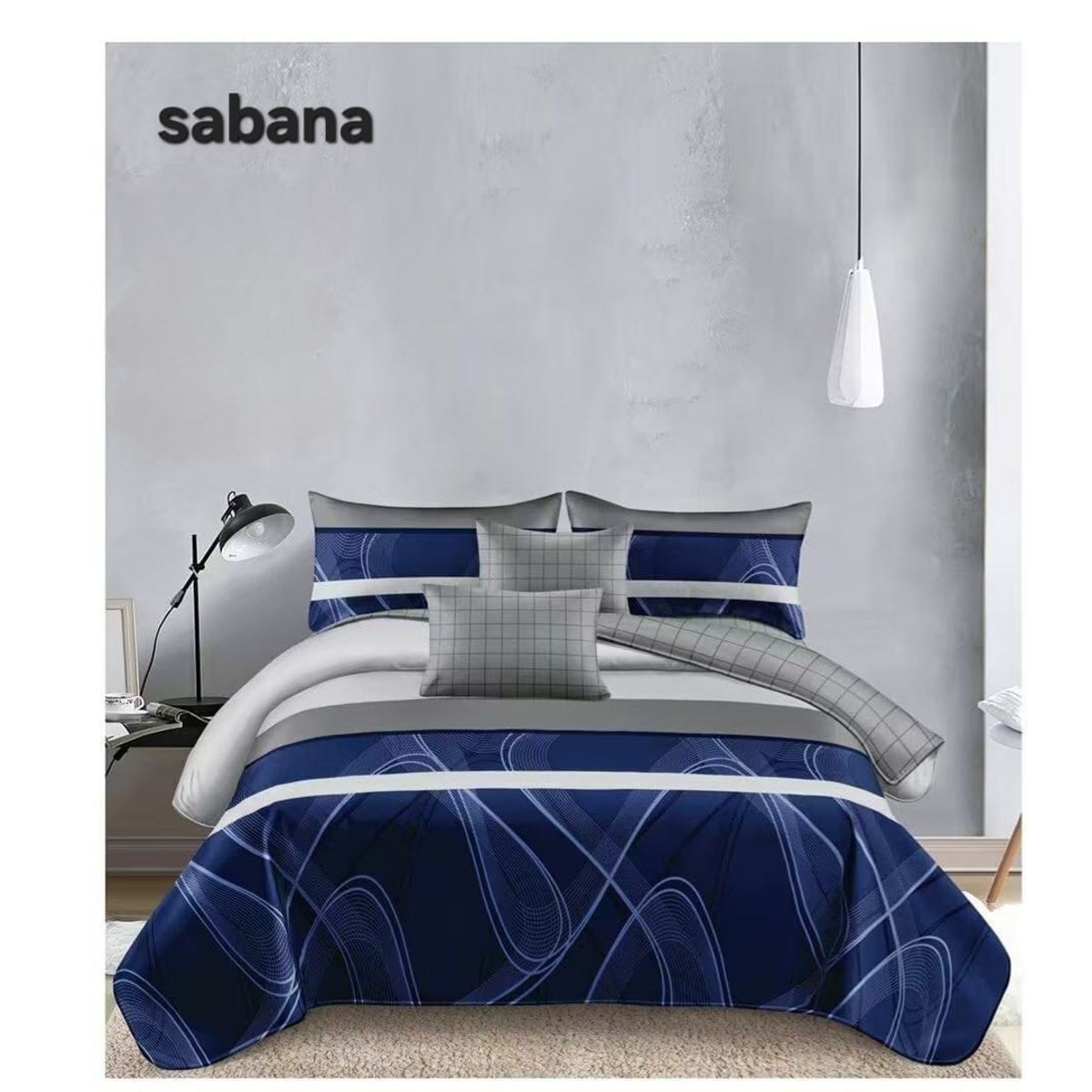 GENERICO - Juego de Sabanas  1.5 Plazas. 3 Piezas. Con Diseño