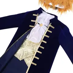 GENERICO - Disfraz Infantil Bella y La Bestia Traje Bestia Príncipe Talla 6-8