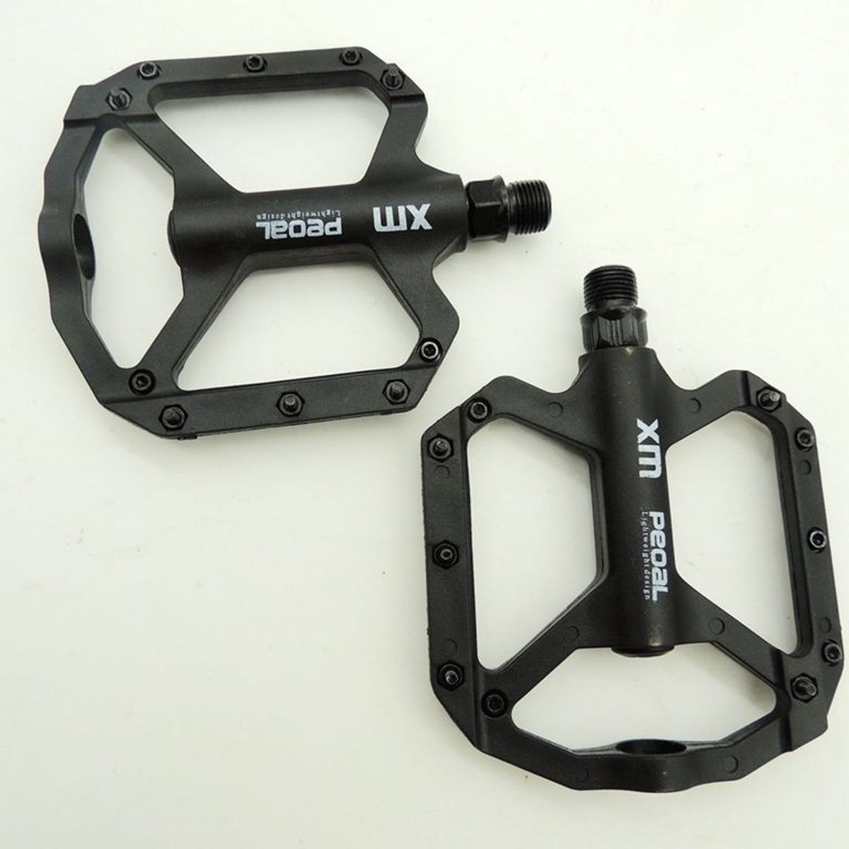 GENERICO - Pedales De Plástico Para Bicicleta Negro