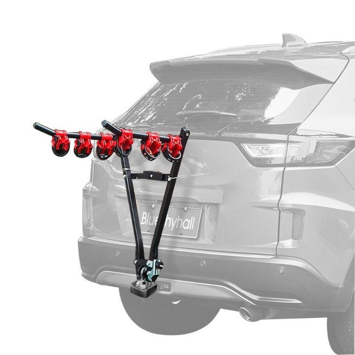 GENERICO - Porta Bicicleta Para Auto Con Soporte De Remolque