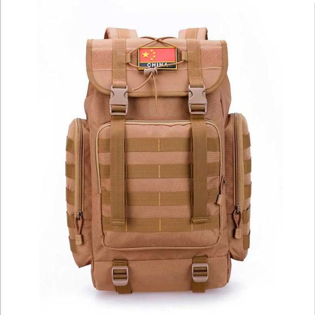 GENERICO - Mochila Trekking Militar 40 Litros Coyote