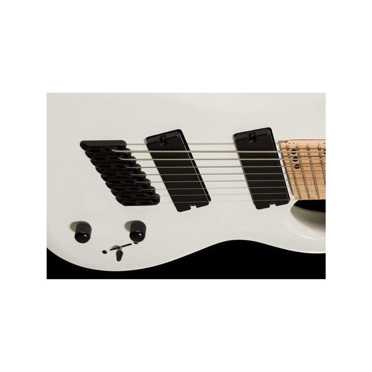 GENERICO - Harley Benton R-458MN Multiscale Fanfret Blanca