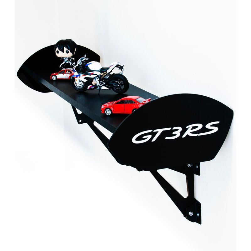 GENERICO - REPISA DECORATIVA DISEÑO AERODINAMICO 100cmx20cm