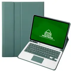 GENERICO - Fundas Con Teclado TouchPad Para Galaxy Tab S6 Lite Incluye letra Ñ