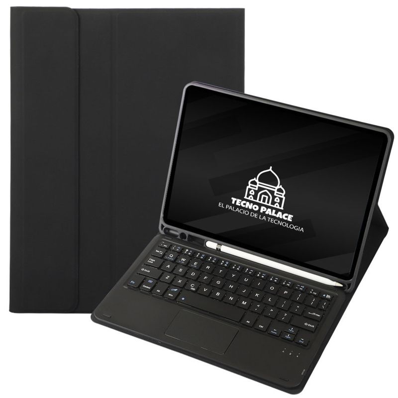GENERICO - Funda Con Teclado TouchPad Para Galaxy Tab S7-S8-S9-S9FE-S10FE-letra Ñ