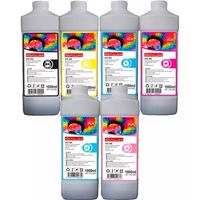 Pack 6 Litros 6 colores compatible con Epsn E/tank L805