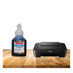 MALIK - Tinta para GI-10 Cyan Pigmentado Megatank Pixma GM2010