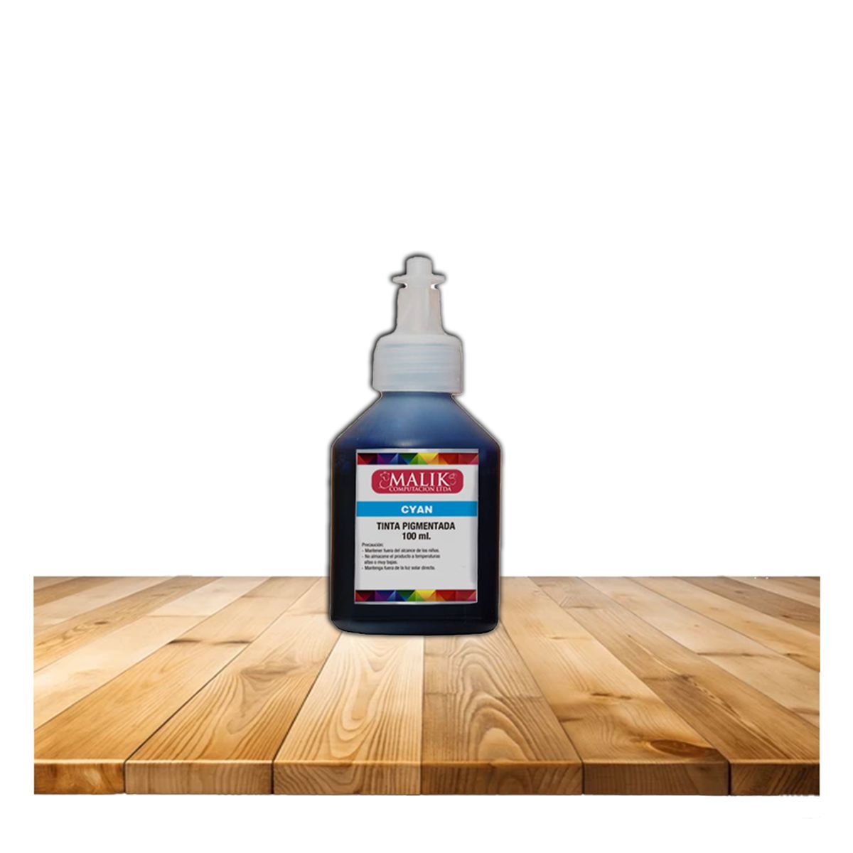 MALIK - Tinta para GI-10 Cyan Pigmentado Megatank Pixma GM2010