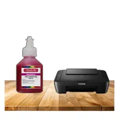 MALIK - Tinta para GI-10 Magenta Pigmentado Pixma GM2010
