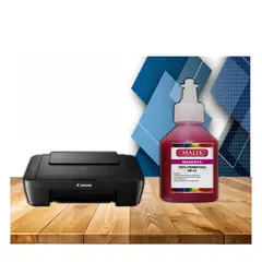 MALIK - Tinta para GI-10 Magenta Pigmentado Pixma G5010