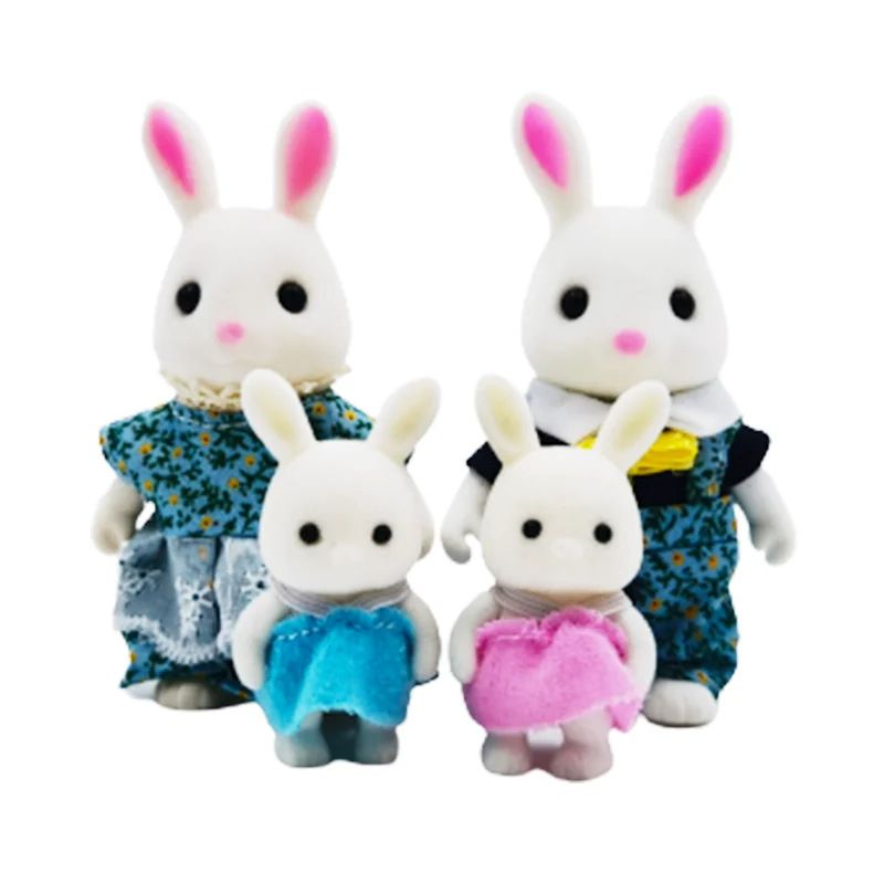 TIOZONEY - 4pcs Familia Ternurines - Distintos Animales Disponibles