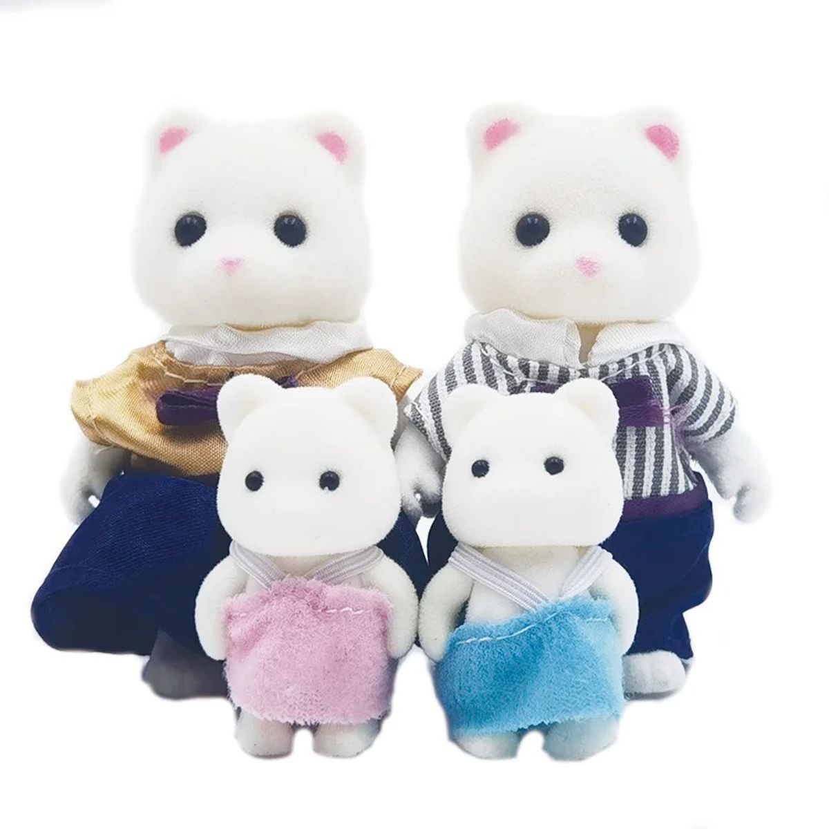 TIOZONEY - 4pcs Familia Ternurines - Distintos Animales Disponibles