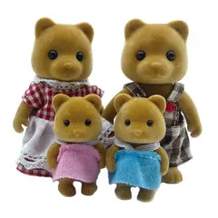 TIOZONEY - 4pcs Familia Ternurines - Distintos Animales Disponibles