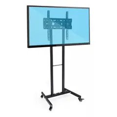 ATURE - Soporte Tv Universal 32-55 Ruedas Pantalla Ajustable De Piso