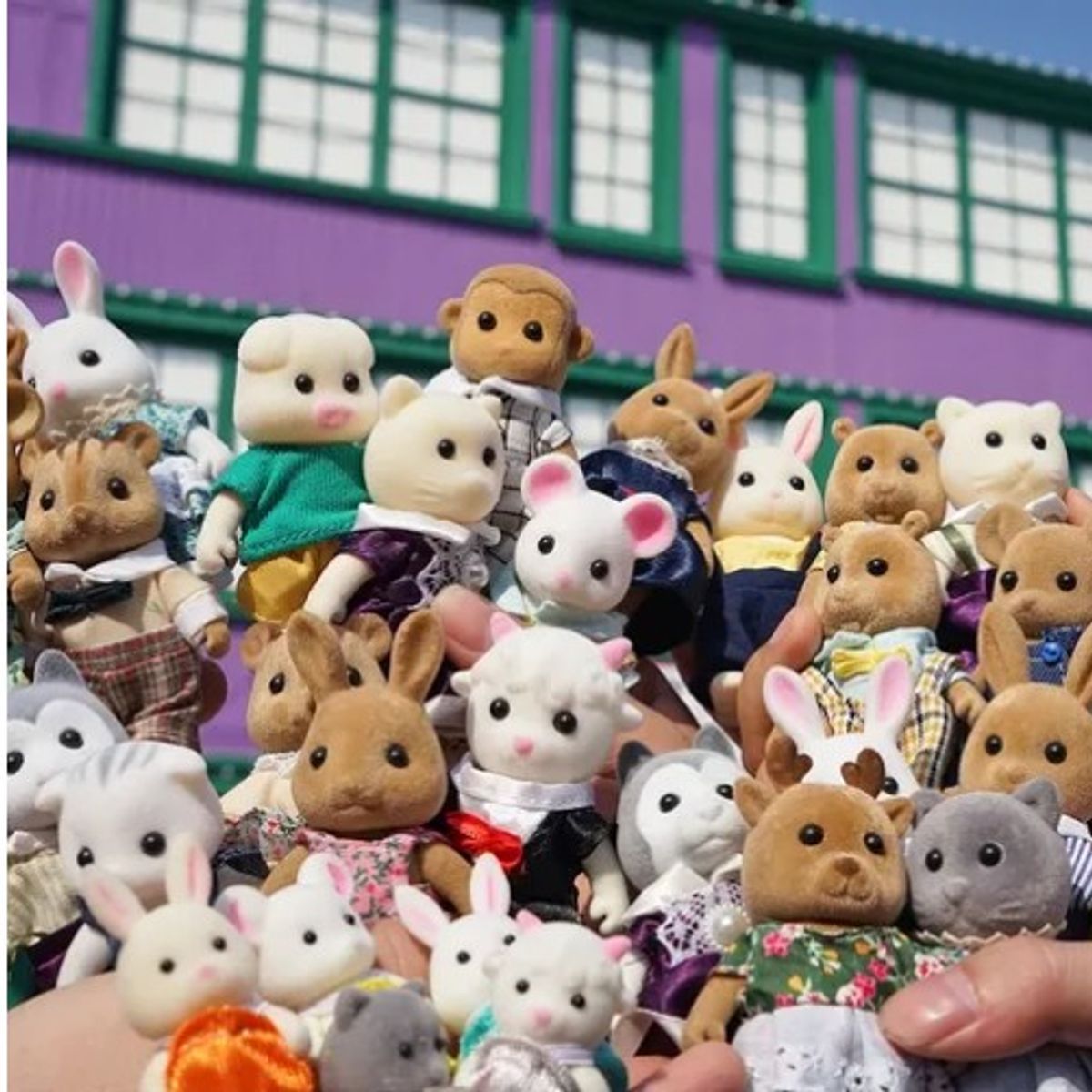 TIOZONEY - 4pcs Familia Ternurines - Distintos Animales Disponibles