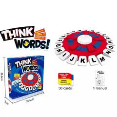 TATEE - Basta Juego De Mesa Español Piensa Rápido y Contesta