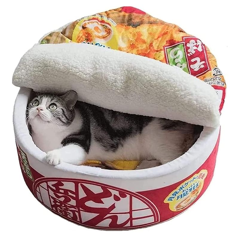 WELDMON - cama gatosCama para perro y gato mantiene caliente y suave