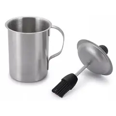 VATYERTY - Juego de ollas para salsas y pinceles para untar