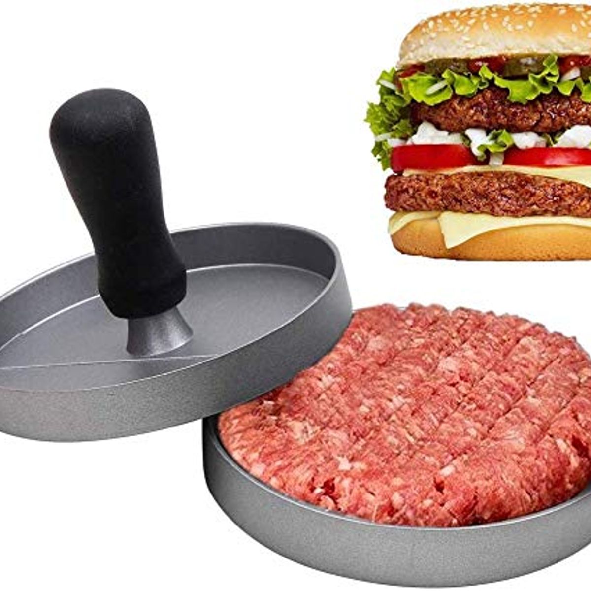 VATYERTY - Molde antiadherente para hamburguesas