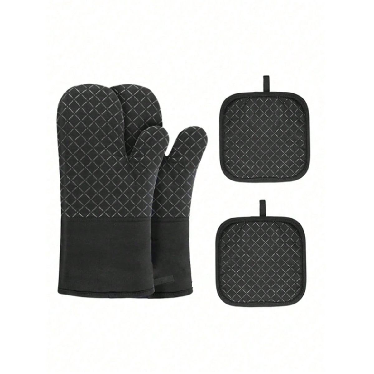 VATYERTY - 2 paquetes de guantes de silicona para horno