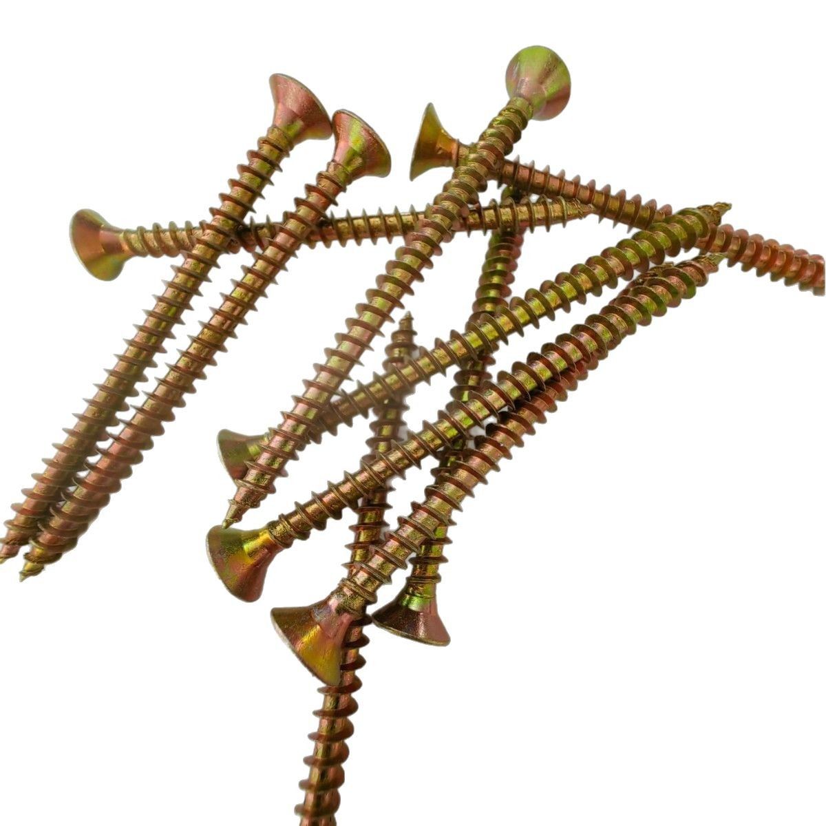 KUANGYE - Tornillos Turbo 100 Mm Pack 200 Unidades